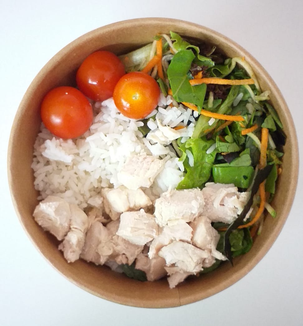 Bowl 1000cc Pollo Arroz - Green Salad